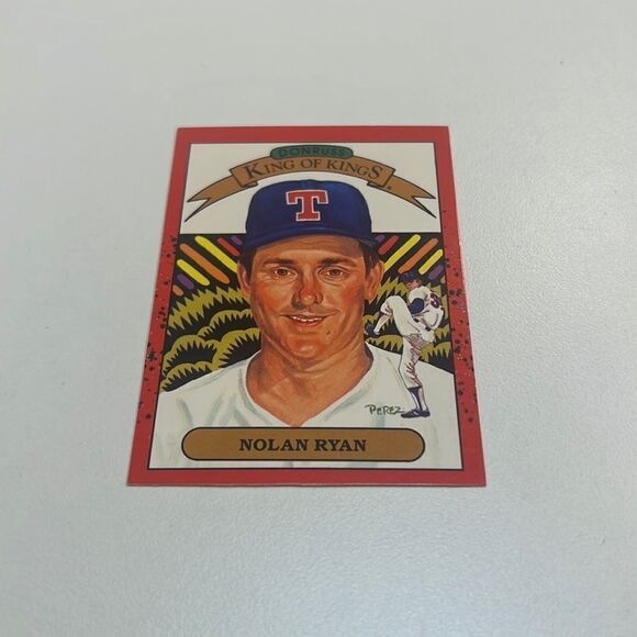1990‎ Donruss king of kings Nolan Ryan card - Picture 1 of 4